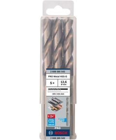 Сверла по металлу HSS-G 12,6 мм, 5 шт. BOSCH (2608585542), фото  | SNABZHENIE.com.ua