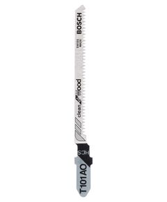 Полотно для лобзиков HCS T 101 AO Clean для дерева BOSCH, 5 шт., фото  | SNABZHENIE.com.ua