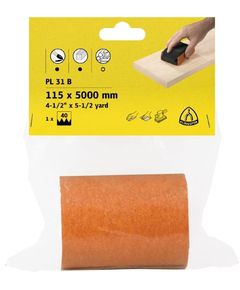 Рулон бумажный для краски и лака PL 31 B SB 115x5 мм К80 Klingspor, фото  | SNABZHENIE.com.ua