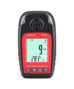 Газоанализатор CO с термометром (0-1000 ppm, 0-50°C) WINTACT WT8825, фото  | SNABZHENIE.com.ua