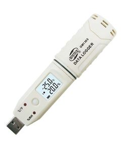 Регистратор температуры и влажности BENETECH GM1365 USB, -30-80°C, 0-100%, фото  | SNABZHENIE.com.ua