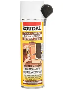 Монтажна піна SOUDAL 500 мл - якісна ізоляція та герметизація, фото  | SNABZHENIE.com.ua