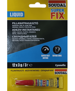 Секундный клей CYANOFIX 84А, 3 г, фото  | SNABZHENIE.com.ua