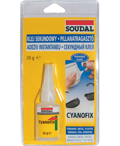 Секундный клей CYANOFIX 84А, 20 г, фото  | SNABZHENIE.com.ua
