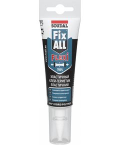 Клей-герметик FIX ALL Flexi белый, 125 мл, фото  | SNABZHENIE.com.ua