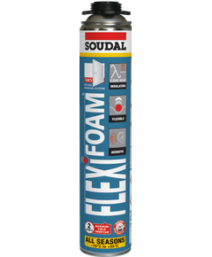 Эластичная монтажная пена FLEXIFOAM SOUDAL 750 мл для пистолета, фото  | SNABZHENIE.com.ua