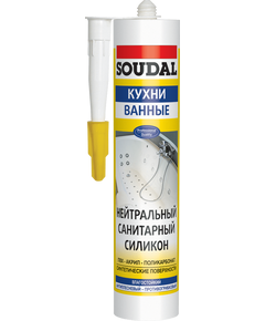 Силиконовый герметик нейтральный санитарный белый, фото  | SNABZHENIE.com.ua