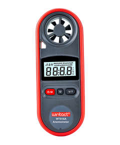 Цифровий анемометр WINTACT WT816A, 0,7-30 м/с, -10 до 45°C, фото  | SNABZHENIE.com.ua