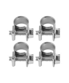 Хомут сталевий з гвинтовим затискачем W1 VOREL: Ø= 14-16/ 9 мм, оцинкований, 4 шт. [100], фото  | SNABZHENIE.com.ua