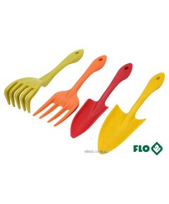 Набір садового інструменту FLO, 4 шт., фото  | SNABZHENIE.com.ua