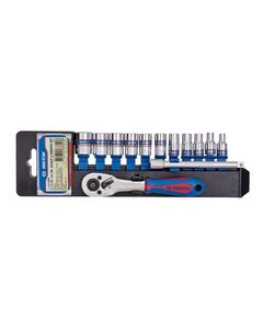 Набор головок 1/4&quot; 13 ед. 6-ти гранные (8-13mm) в холдере, фото  | SNABZHENIE.com.ua