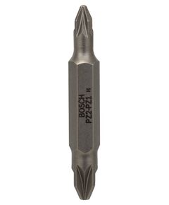 Бита двостороння Bosch PZ 2/PZ 1 x 45 мм, 60 шт, фото  | SNABZHENIE.com.ua