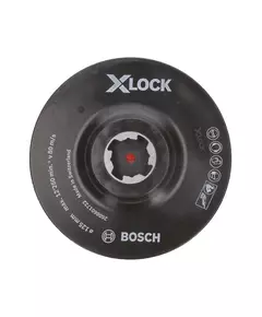 Опорная тарелка Bosch X-Lock на липучке 125 мм (2608601722), фото  | SNABZHENIE.com.ua