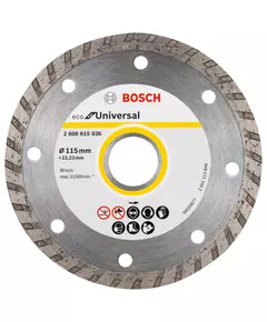 Алмазный круг Bosch ECO for Universal Turbo 125x22,23x2,4x7 (2608615046), фото  | SNABZHENIE.com.ua