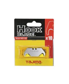 Лезвия TAJIMA HKB-10B крюкообразные, 10 шт., фото  | SNABZHENIE.com.ua
