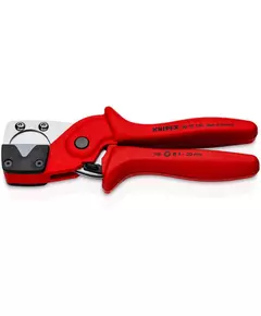 Труборез-ножницы для многослойных и пневматических шлангов, рез: Ø 4 - 20 мм, L-185 мм, пластиковые, фото  | SNABZHENIE.com.ua