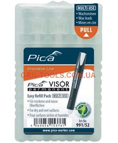 Сменные грифели PICA VISOR 991/52 для маркера Longlife, белые, фото  | SNABZHENIE.com.ua