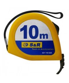 Рулетка S&R 10м серия Q, фото  | SNABZHENIE.com.ua