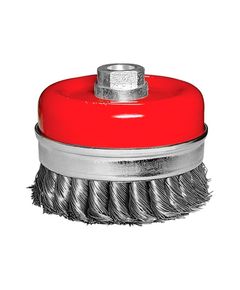 Щетка чашечная Heavy Duty 100 мм М14 для УШМ, крученая проволока MATRIX, фото  | SNABZHENIE.com.ua