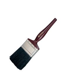 Кисть плоская MATRIX 3/4", черная щетина, деревянная ручка, фото  | SNABZHENIE.com.ua