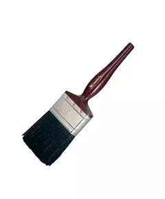 Кисть плоская Декор 3/4", натуральная черная щетина, деревянная ручка MATRIX (826159M), фото  | SNABZHENIE.com.ua
