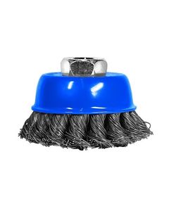 Щітка чашечна пряма S&R 65, сталевий дріт для шліфування, фото  | SNABZHENIE.com.ua