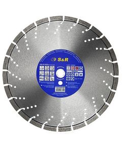 Диск отрезной сегментный S&R Supreme 350 мм для бетона, фото  | SNABZHENIE.com.ua