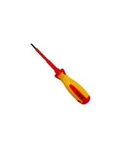 Отвертка S&R PH0 75мм 1000V ізоляційна для електробезпеки, фото  | SNABZHENIE.com.ua