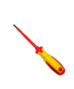 Отвертка S&R SL4 x 0.8 x 100мм 1000 В - безопасный инструмент, фото  | SNABZHENIE.com.ua