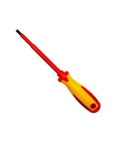 Отвертка S&R SL5,5x1.0x125мм 1000В - безопасный инструмент, фото  | SNABZHENIE.com.ua