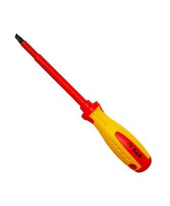 Отвертка S&R SL8 x 1.2 x 150мм 1000V для работы под напряжением, фото  | SNABZHENIE.com.ua