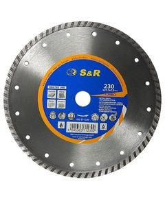 Алмазный диск S&R Meister 230 мм для резки бетона, фото  | SNABZHENIE.com.ua