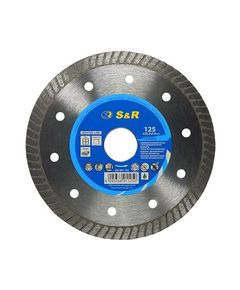Диск алмазный S&R Meister TURBO 125 мм для керамогранита, фото  | SNABZHENIE.com.ua