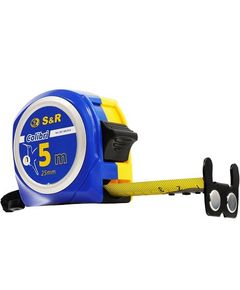 Рулетка S&R Colibri 5 м, фото  | SNABZHENIE.com.ua