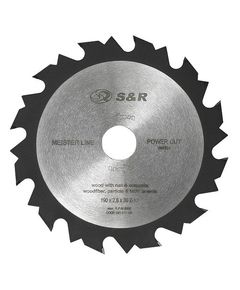 Диск пильный S&R Meister Power Cut 190 мм для точной резки, фото  | SNABZHENIE.com.ua