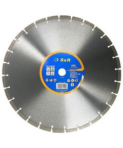 Диск алмазний S&R Meister 400 мм сегментний для різання бетону, фото  | SNABZHENIE.com.ua