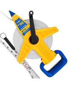 Рулетка S&R 50 м х 13 мм, сталева стрічка для вимірювань, фото  | SNABZHENIE.com.ua