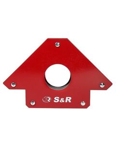 Магнітний угольник S&R 34кг для зварювання 45°, 90°, 135°, фото  | SNABZHENIE.com.ua