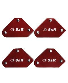 Комплект магнитных угольников для сварки S&R, 4 шт., фото  | SNABZHENIE.com.ua