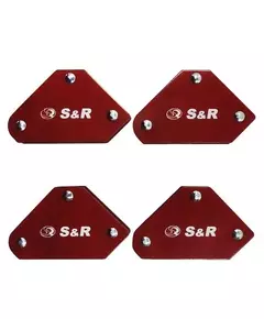 Комплект магнітних косинців для зварювання S&R 4шт., фото  | SNABZHENIE.com.ua