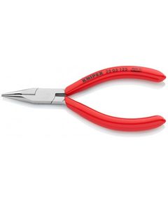 Плоскі круглогубці з ріжучими крайками KNIPEX 25 03 125, фото  | SNABZHENIE.com.ua