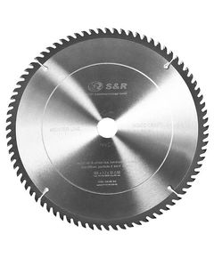 Диск S&R WoodCraft Meister 305x30мм, 80 зубьев, кольца 20/25,4 мм, фото  | SNABZHENIE.com.ua