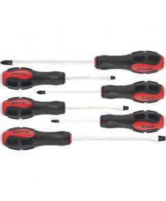 Набор ударных отверток 6 шт, CrV, PH1-PH3, SL5-SL8, Matrix 19120M, фото  | SNABZHENIE.com.ua