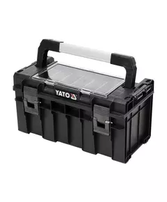 Ящик для инструментов YATO, с органайзером с 5 ячейками, 450х260х240 мм, пластиковый корпус, фото  | SNABZHENIE.com.ua