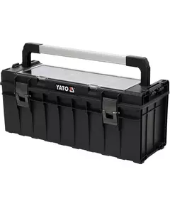 Ящик для инструментов YATO, с органайзером с 9 ячейками, 650х270х272 мм, пластиковый корпус, фото  | SNABZHENIE.com.ua