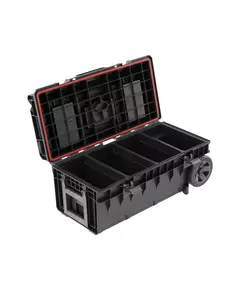 Ящик для інструментів YATO, з 2 органайзерами, 793х385х322 мм, на 2 колесах, пластиковий корпус, фото  | SNABZHENIE.com.ua