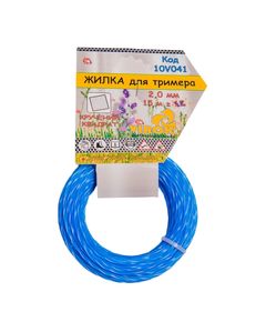 Жилка для триммера Кручений КВАДРАТ TM VIROK, Ø 2,0 мм, 15 м, фото  | SNABZHENIE.com.ua