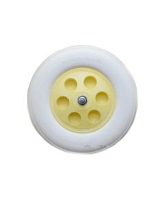 Полиуретановое колесо для тачки TM VIROK 4.80/4-8 с подшипниками и осью, фото  | SNABZHENIE.com.ua