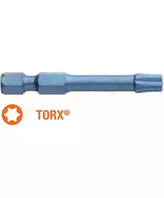 Насадка викруткова ударна USH Blue Shock : TORX T10 x 50 мм Torsion подовжена Уп. 5 шт., фото  | SNABZHENIE.com.ua