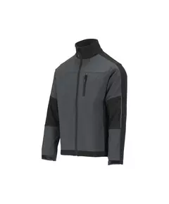 Куртка робоча SOFTSHELL YATO розмір S, чорно-темно-сіра, 3 кишені, 96% поліестер та 4% спандекс, фото  | SNABZHENIE.com.ua